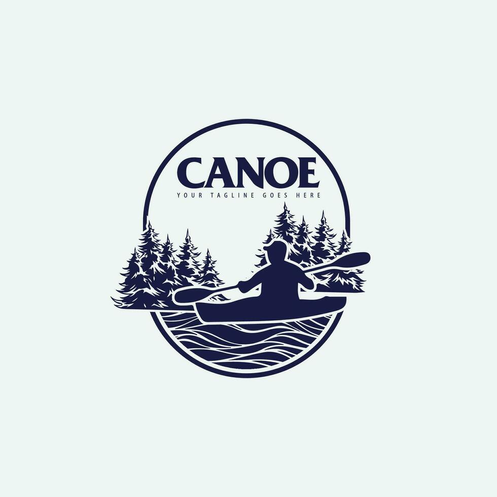 canoa logotipo vetor