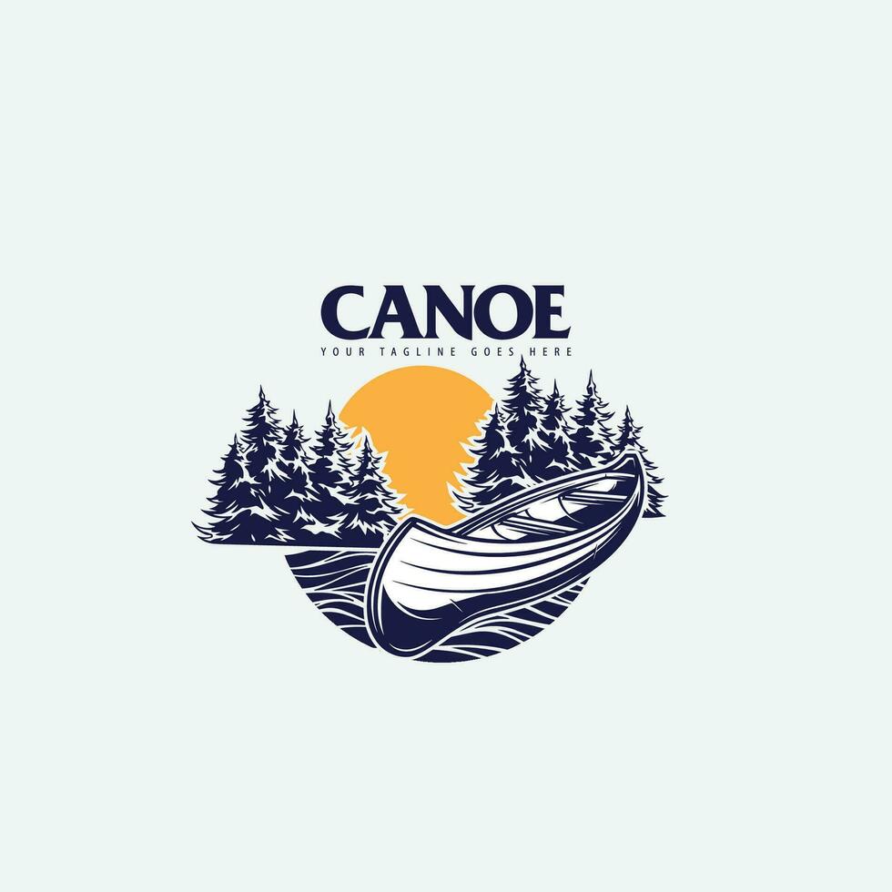 canoa logotipo vetor