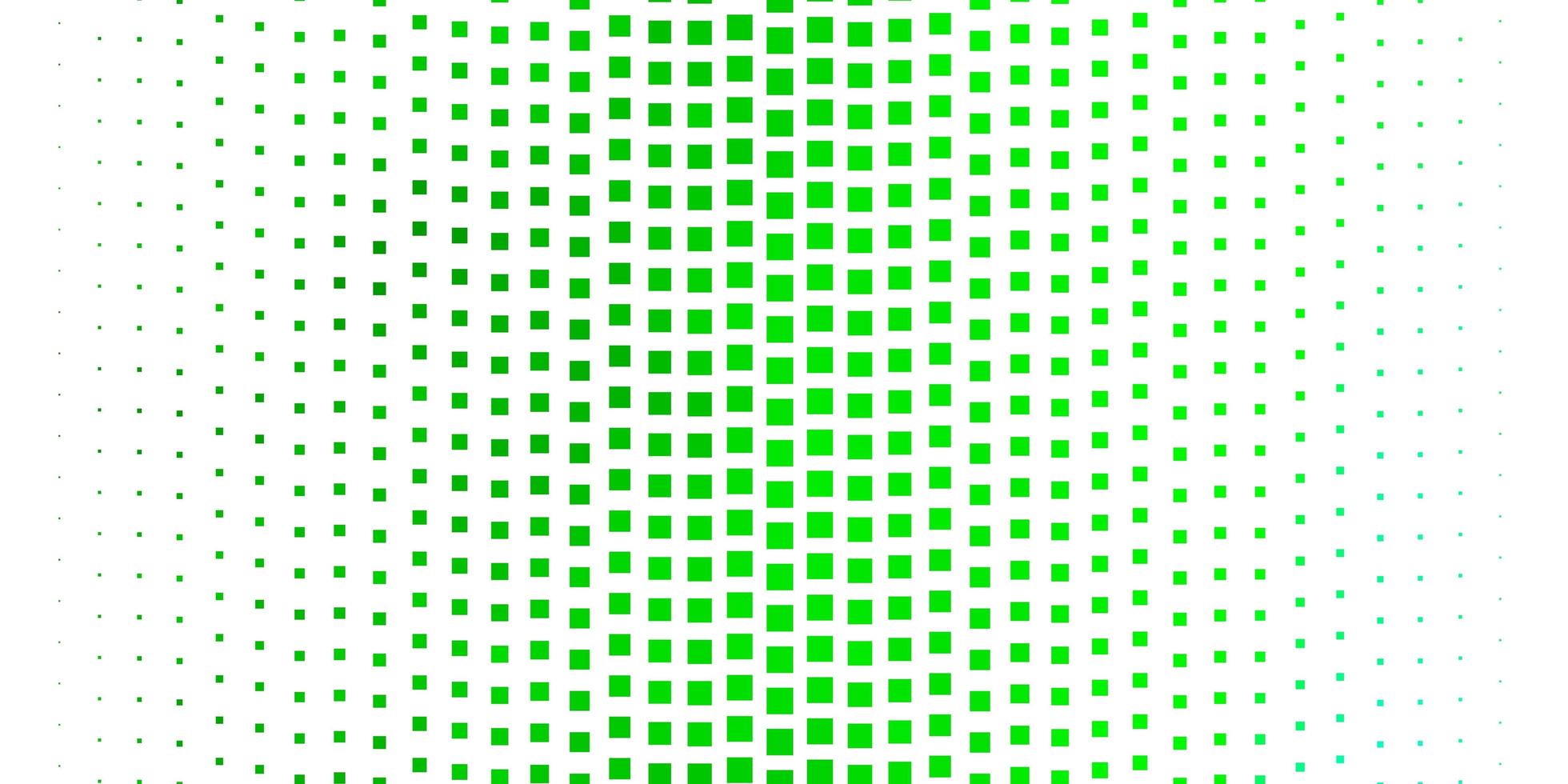 fundo vector verde escuro em estilo poligonal. ilustração gradiente abstrata com retângulos coloridos. modelo para celulares.