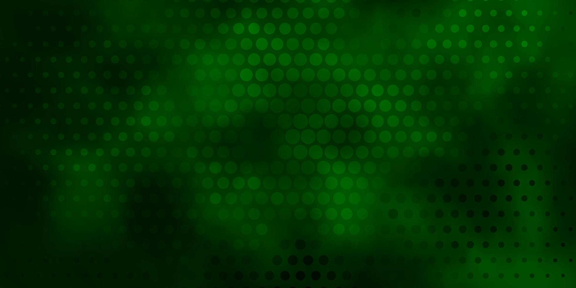 fundo vector verde escuro com manchas. glitter ilustração abstrata com gotas coloridas. padrão para papéis de parede, cortinas.