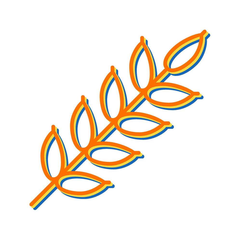 ícone de vetor de trigo