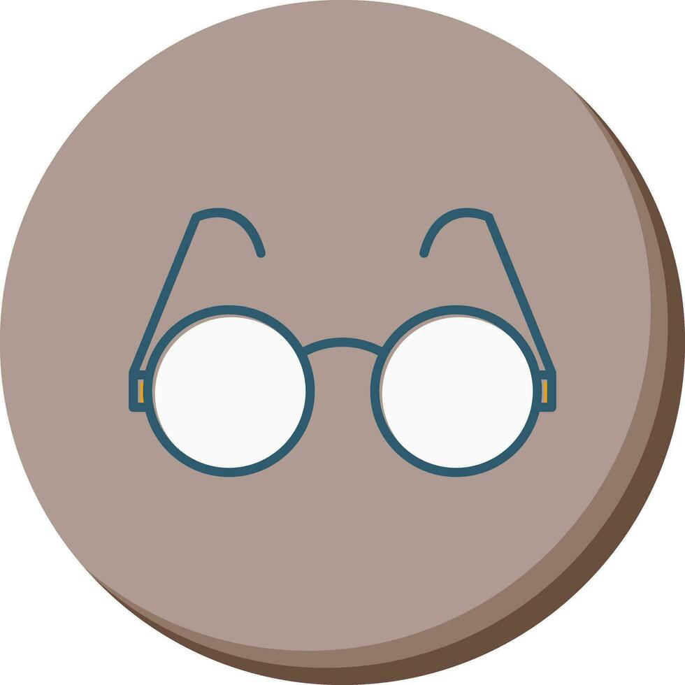ícone de vetor de óculos de leitura
