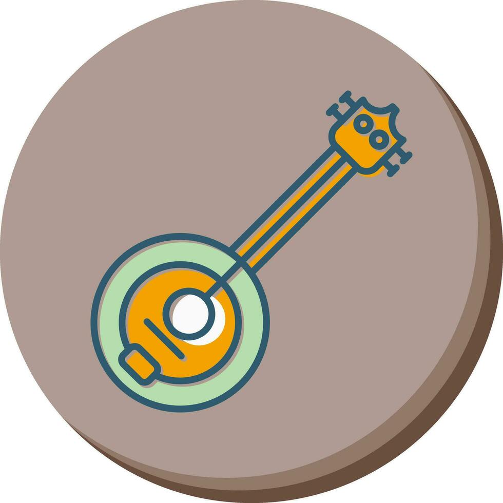 ícone de vetor de banjo