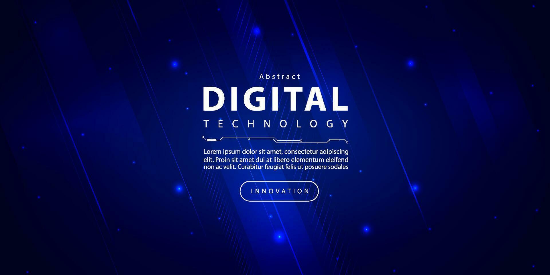 digital tecnologia Rapidez conectar azul fundo, cyber nano Informação, abstrato polígono comunicação, inovação futuro tecnologia dados, Internet rede conexão, ai grande dados, linha ponto ilustração vetor