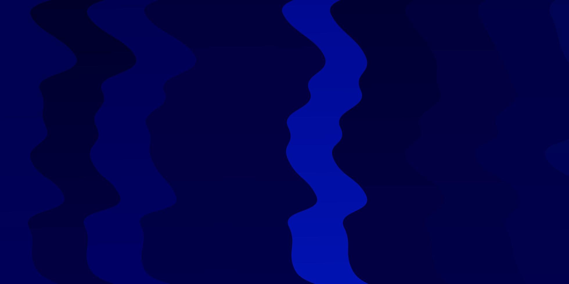 modelo de vetor azul escuro com linhas irônicas. ilustração em estilo de meio-tom com curvas de gradiente. design para a promoção de seus negócios.