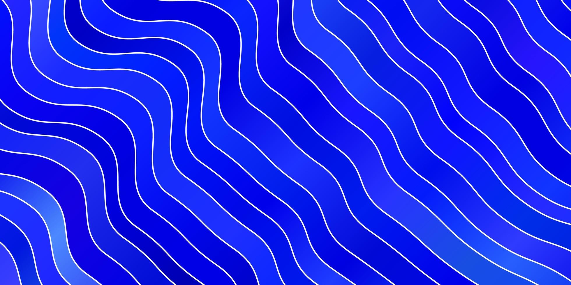 padrão de vetor azul claro com curvas. nova ilustração colorida com linhas dobradas. padrão para anúncios, comerciais.