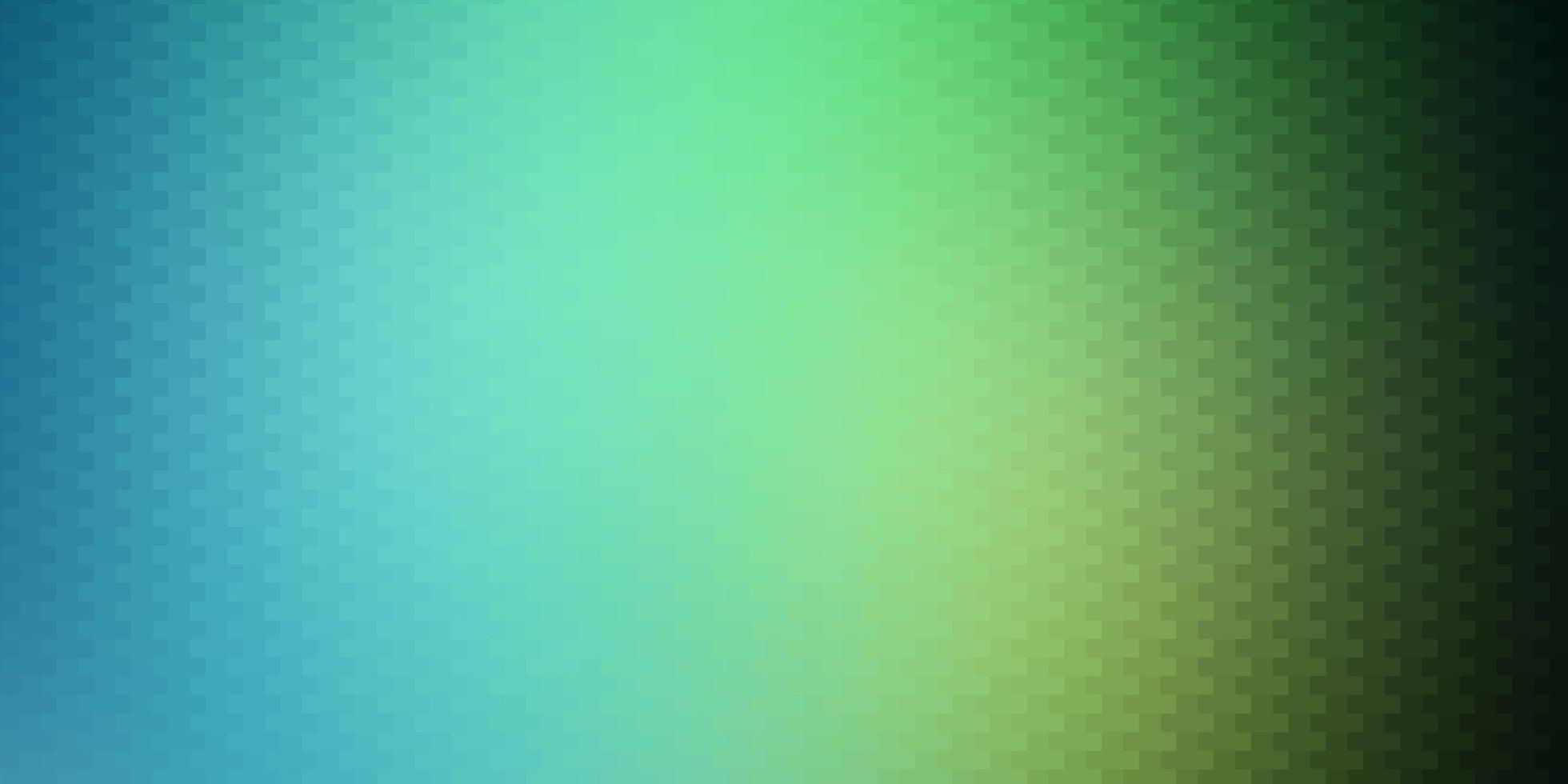 pano de fundo de vetor verde claro com retângulos. ilustração gradiente abstrata com retângulos. padrão para livretos de negócios, folhetos