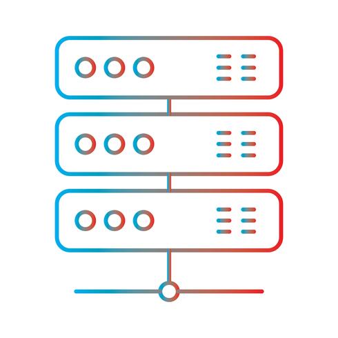 Line Gradient Perfect Icon Vetor ou ilustração de Pigtogram