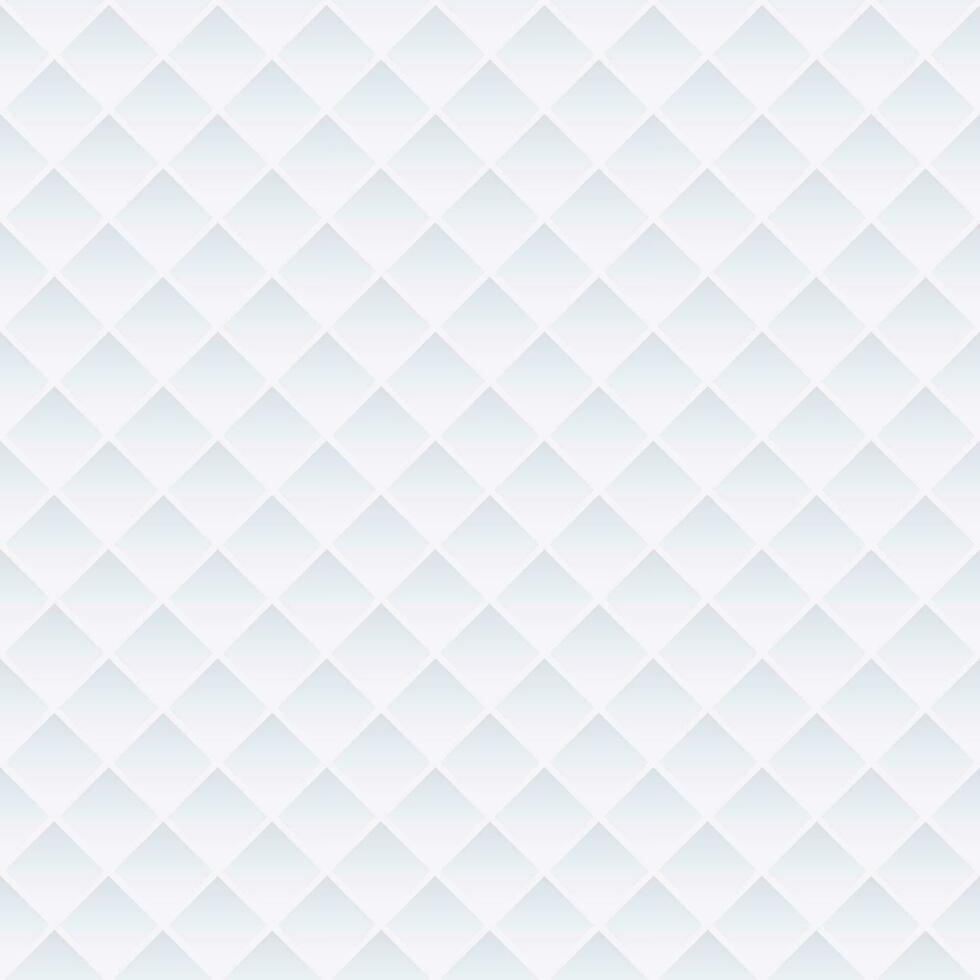 branco geométrico padronizar fundo com quadrados vetor