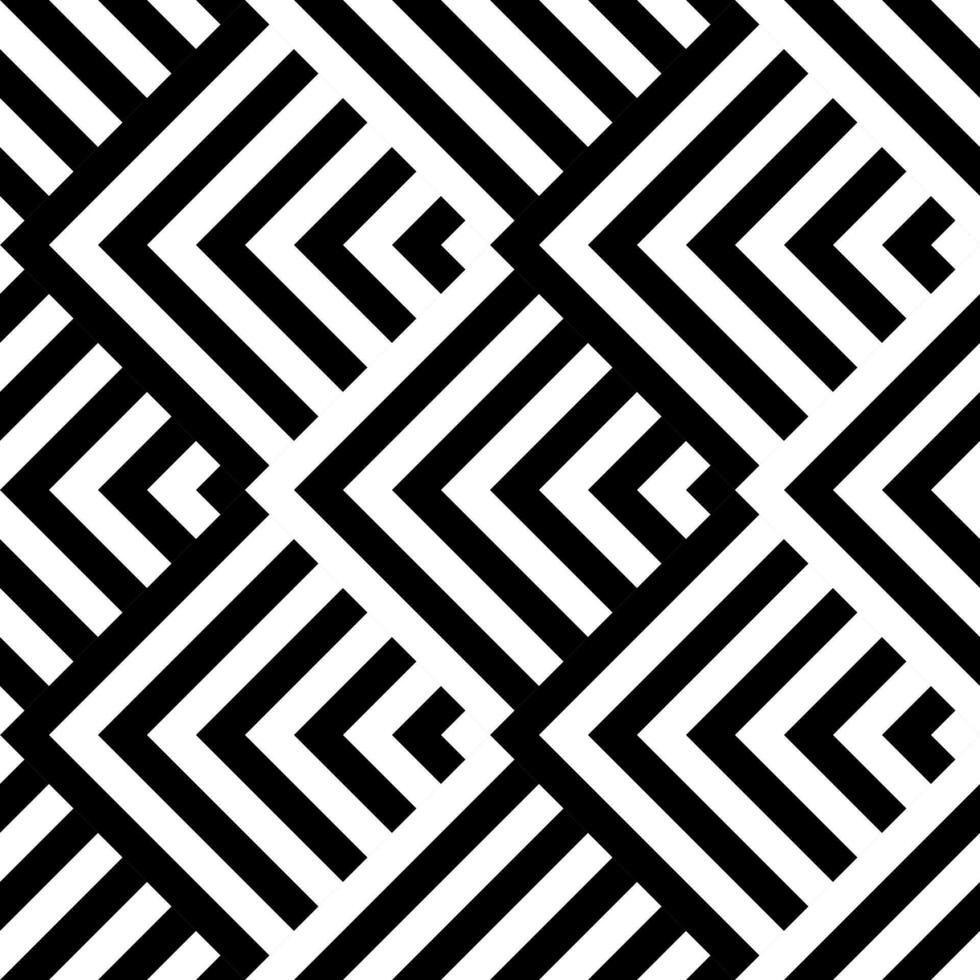 monocromático étnico ikat geometria impressionante Preto e branco geométrico linha listra desatado fundo para têxteis, interiores e moda vetor