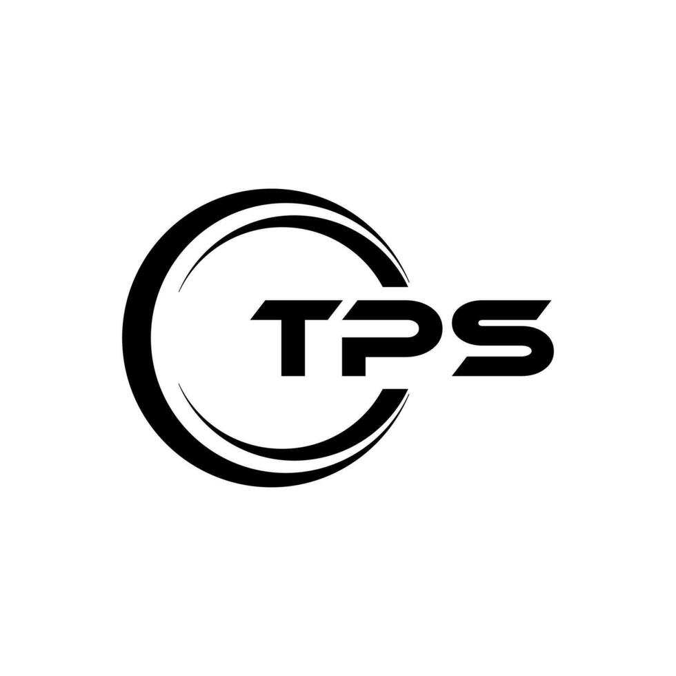 tps carta logotipo projeto, inspiração para uma único identidade. moderno elegância e criativo Projeto. marca d'água seu sucesso com a impressionante isto logotipo. vetor