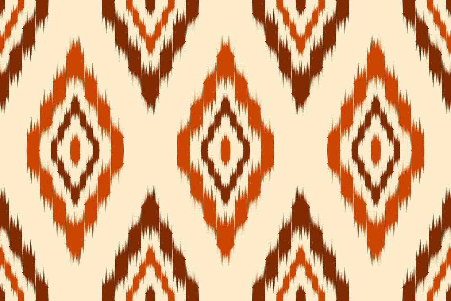 padrão sem emenda de ikat étnico em tribal. estilo americano, mexicano. impressão de ornamento geométrico asteca. vetor