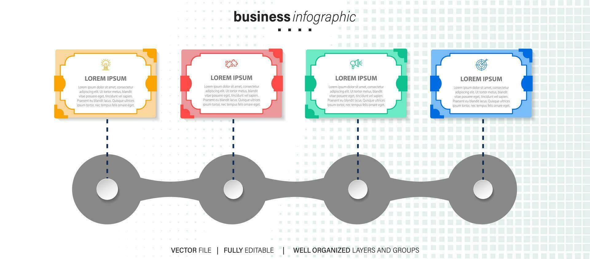 conjunto do infográficos elementos dados visualização modelo Projeto vetor editável