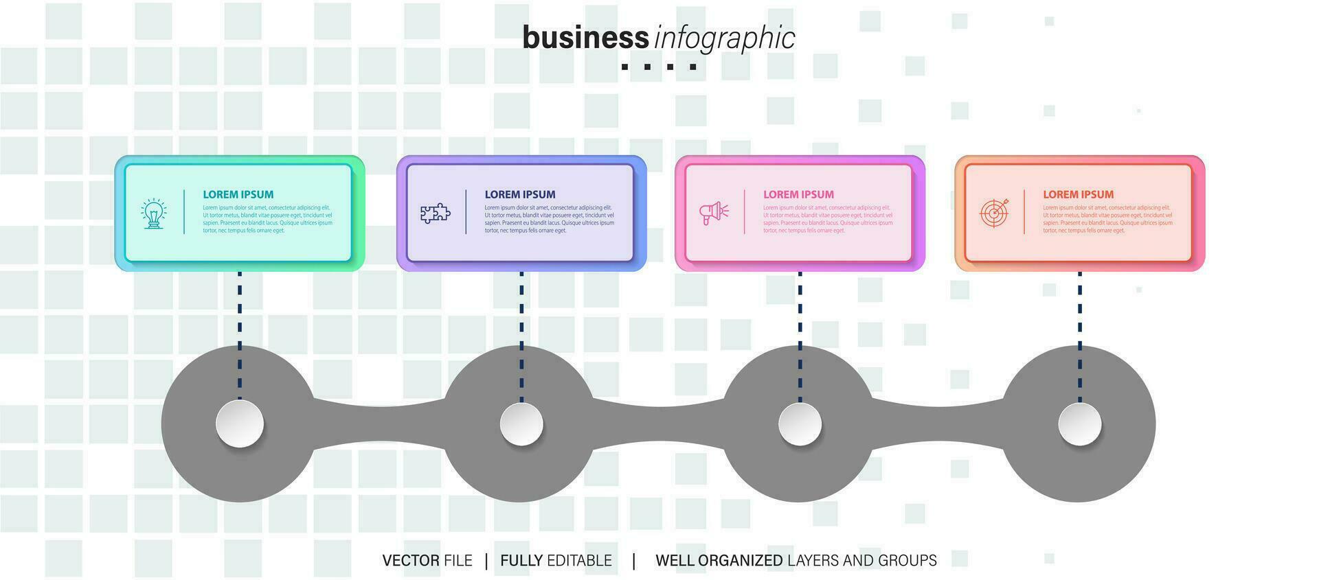 conjunto do infográficos elementos dados visualização modelo Projeto vetor editável