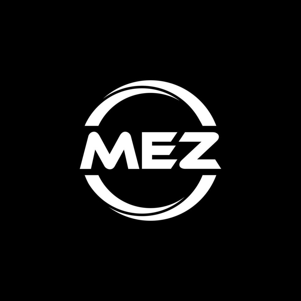 mez carta logotipo projeto, inspiração para uma único identidade. moderno elegância e criativo Projeto. marca d'água seu sucesso com a impressionante isto logotipo. vetor