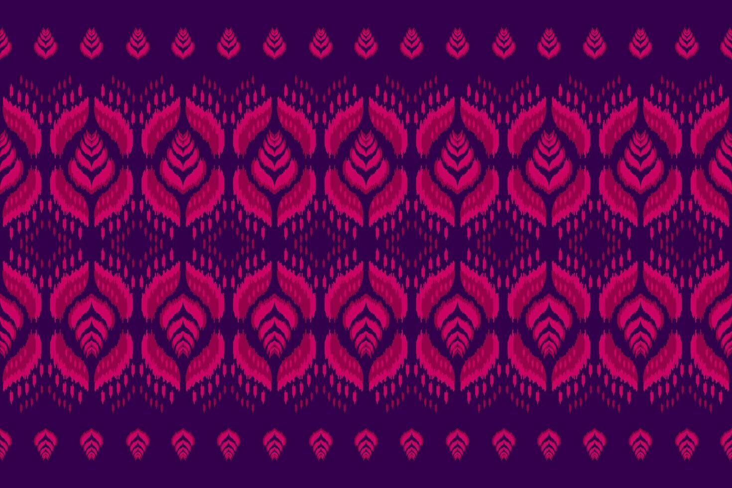 arte de padrão tribal étnica bonita. padrão sem emenda de ikat étnico. estilo americano e mexicano. vetor