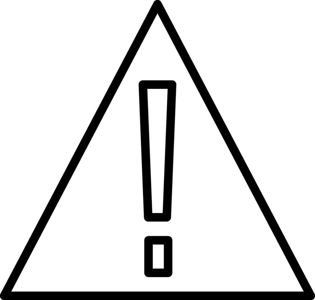 design de ícone de vetor de aviso