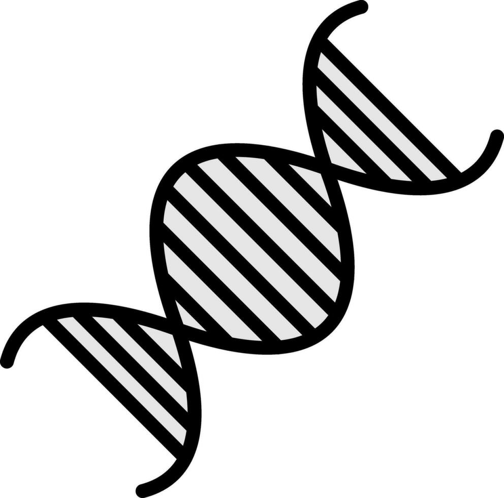 design de ícone de vetor de dna