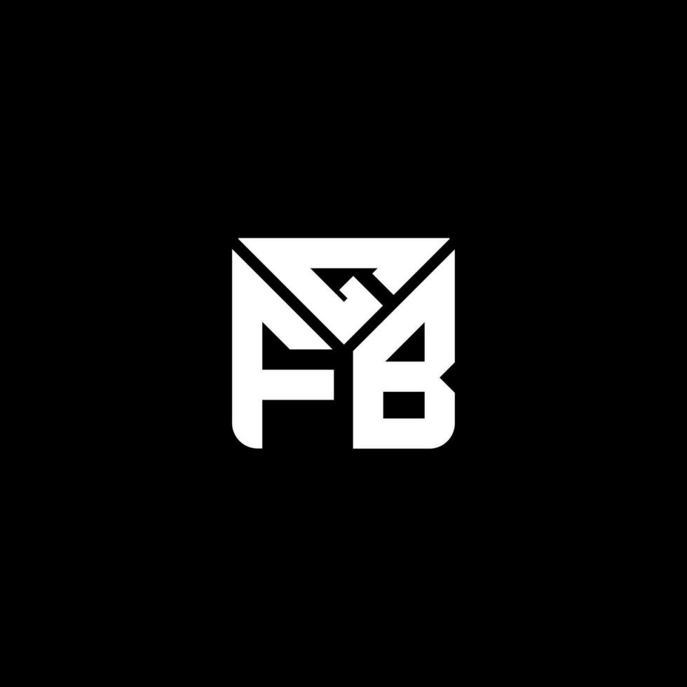 gfb carta logotipo vetor projeto, gfb simples e moderno logotipo. gfb luxuoso alfabeto Projeto