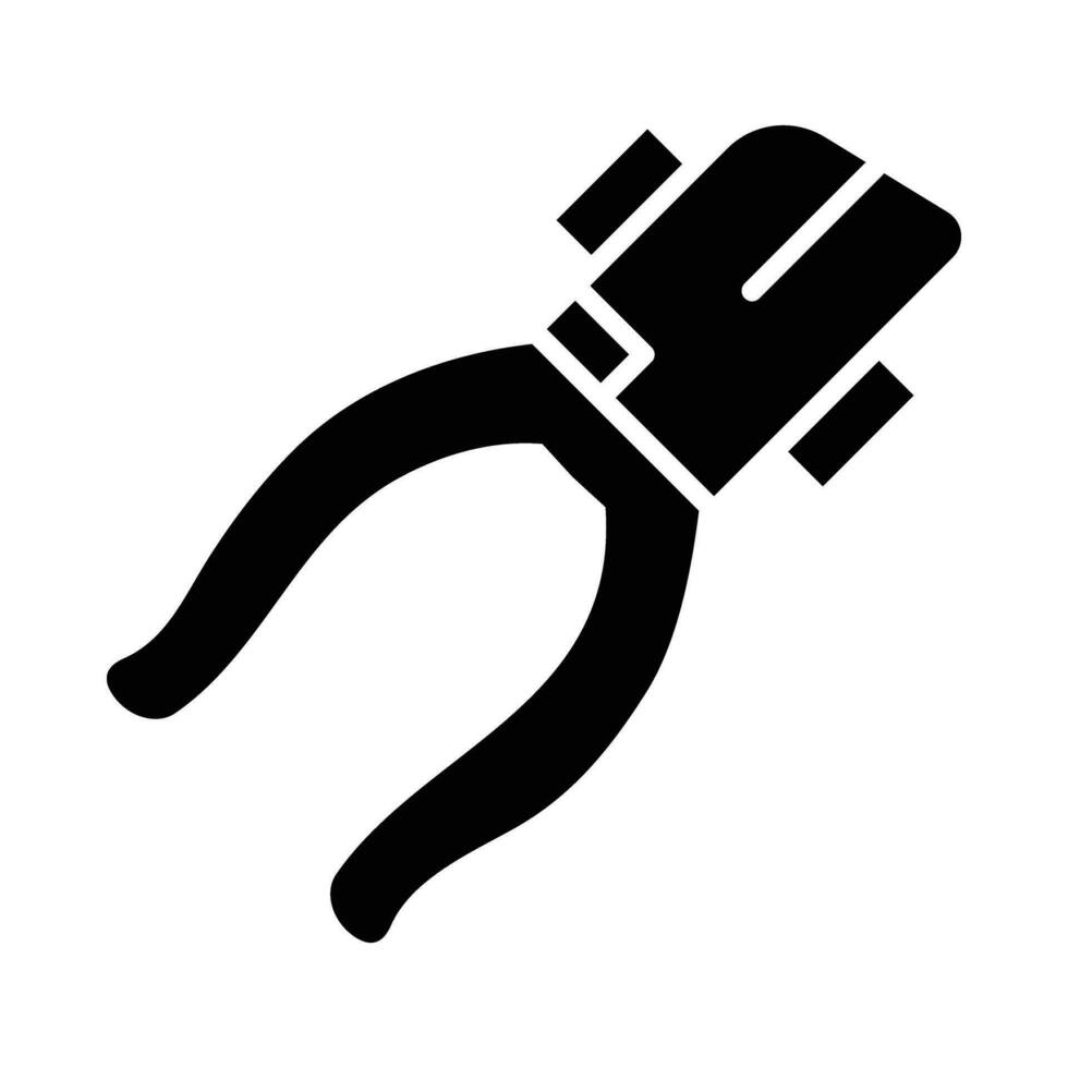 cortador vetor glifo ícone para pessoal e comercial usar.