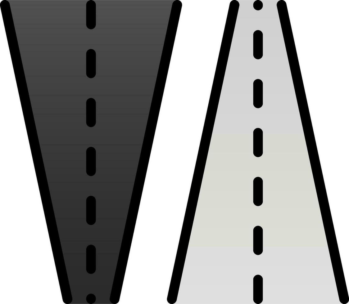 design de ícone de vetor de estrada