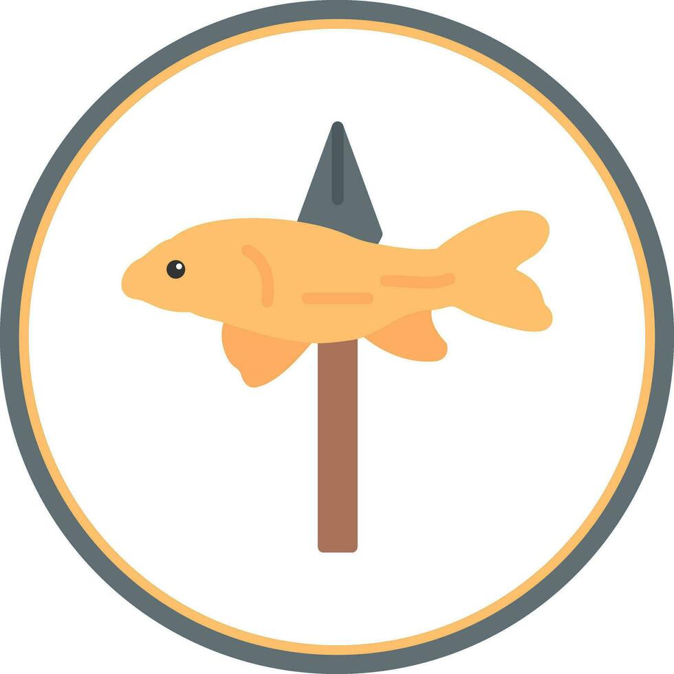 design de ícone de vetor de pesca