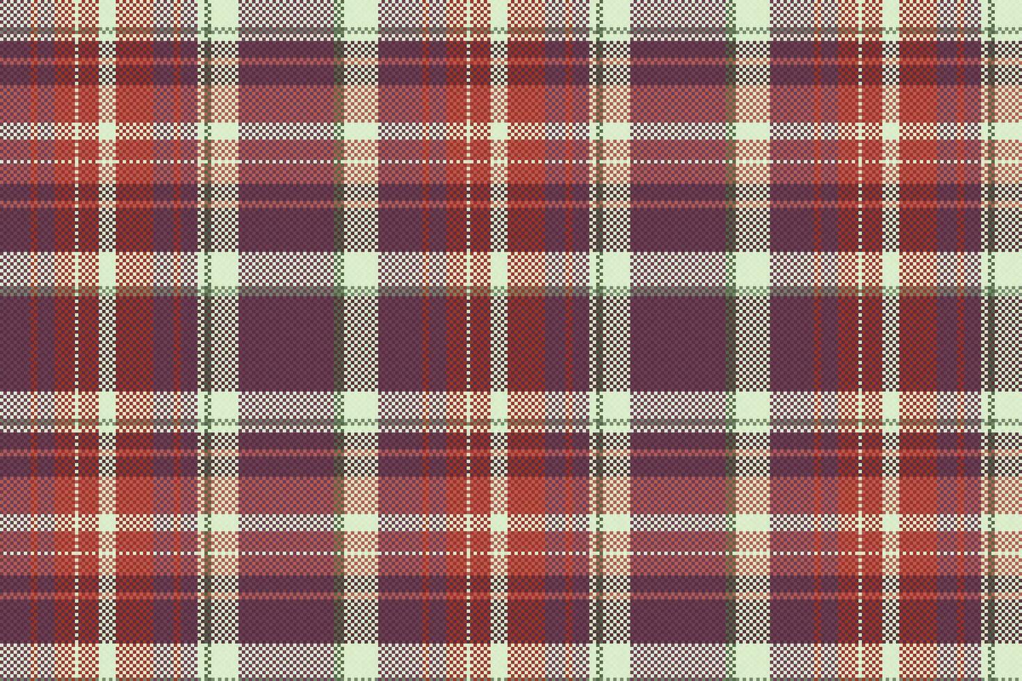 padrão xadrez tartan com textura. vetor