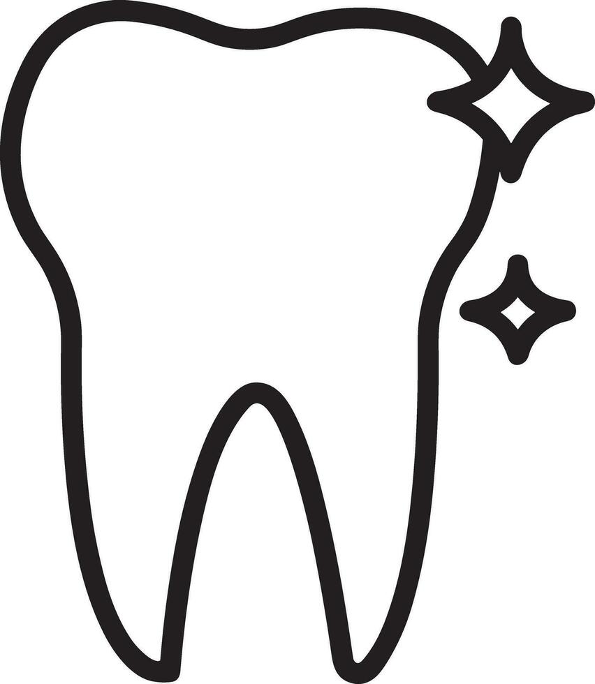 dente dentista ícone símbolo imagem vetor. ilustração do a dental remédio símbolo Projeto gráfico imagem vetor