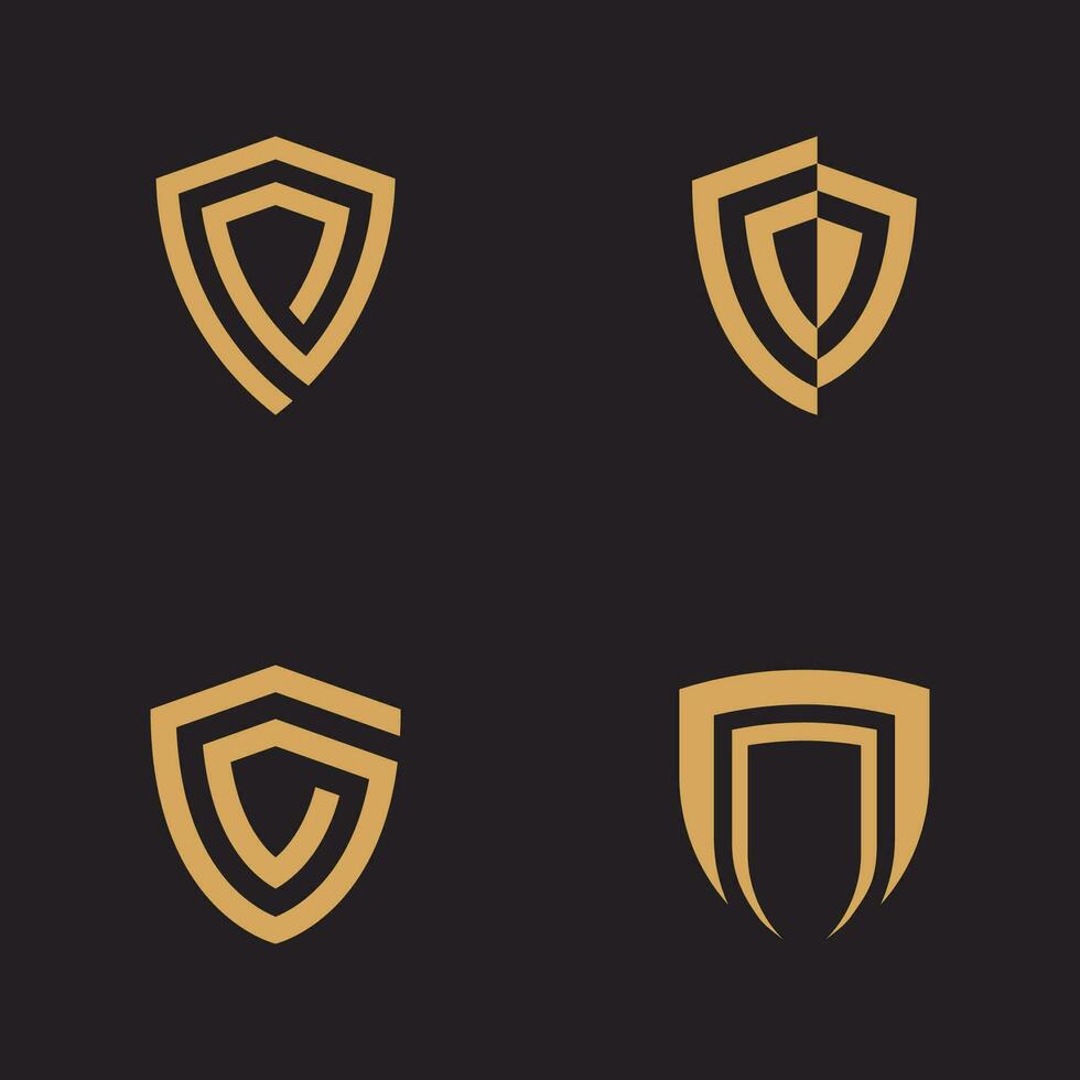 escudo logotipo ícone Projeto vetor elemento