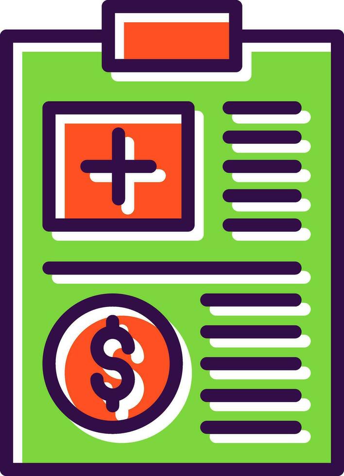 design de ícone de vetor de custos