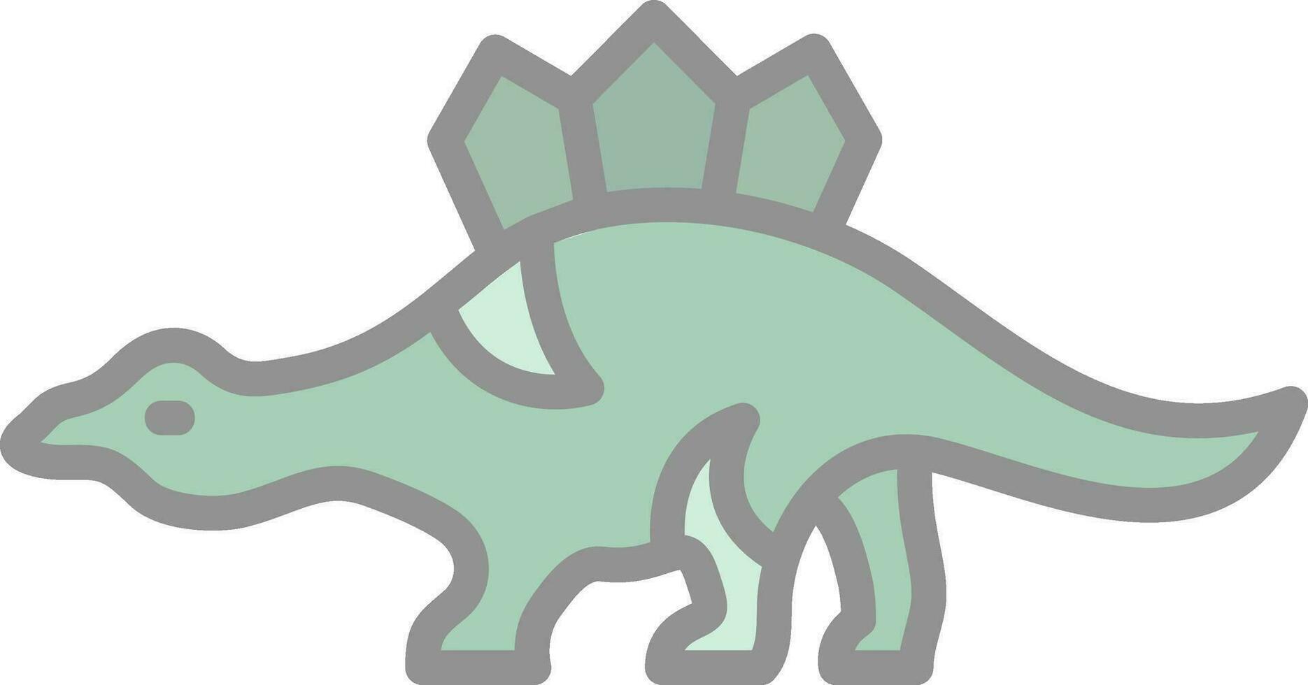estegossauro vetor ícone Projeto