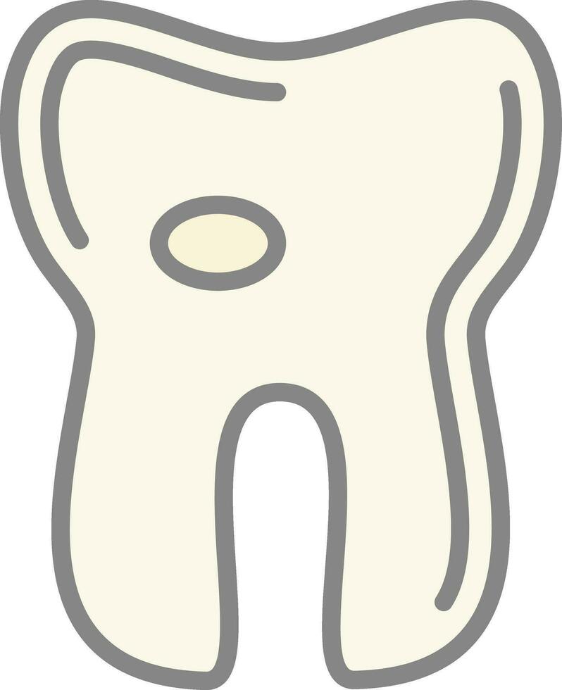 design de ícone de vetor de dentes