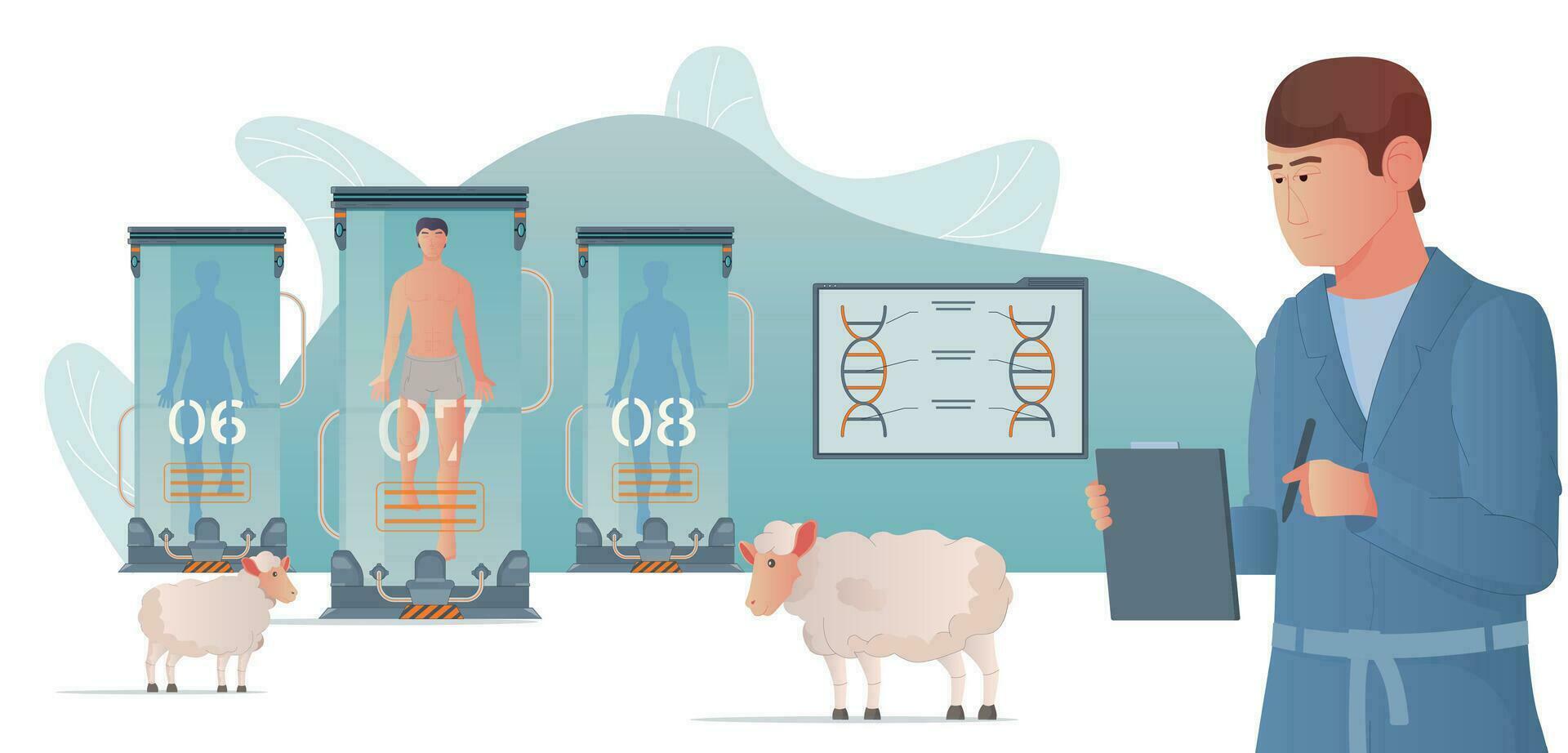 clonagem genética corpos composição vetor