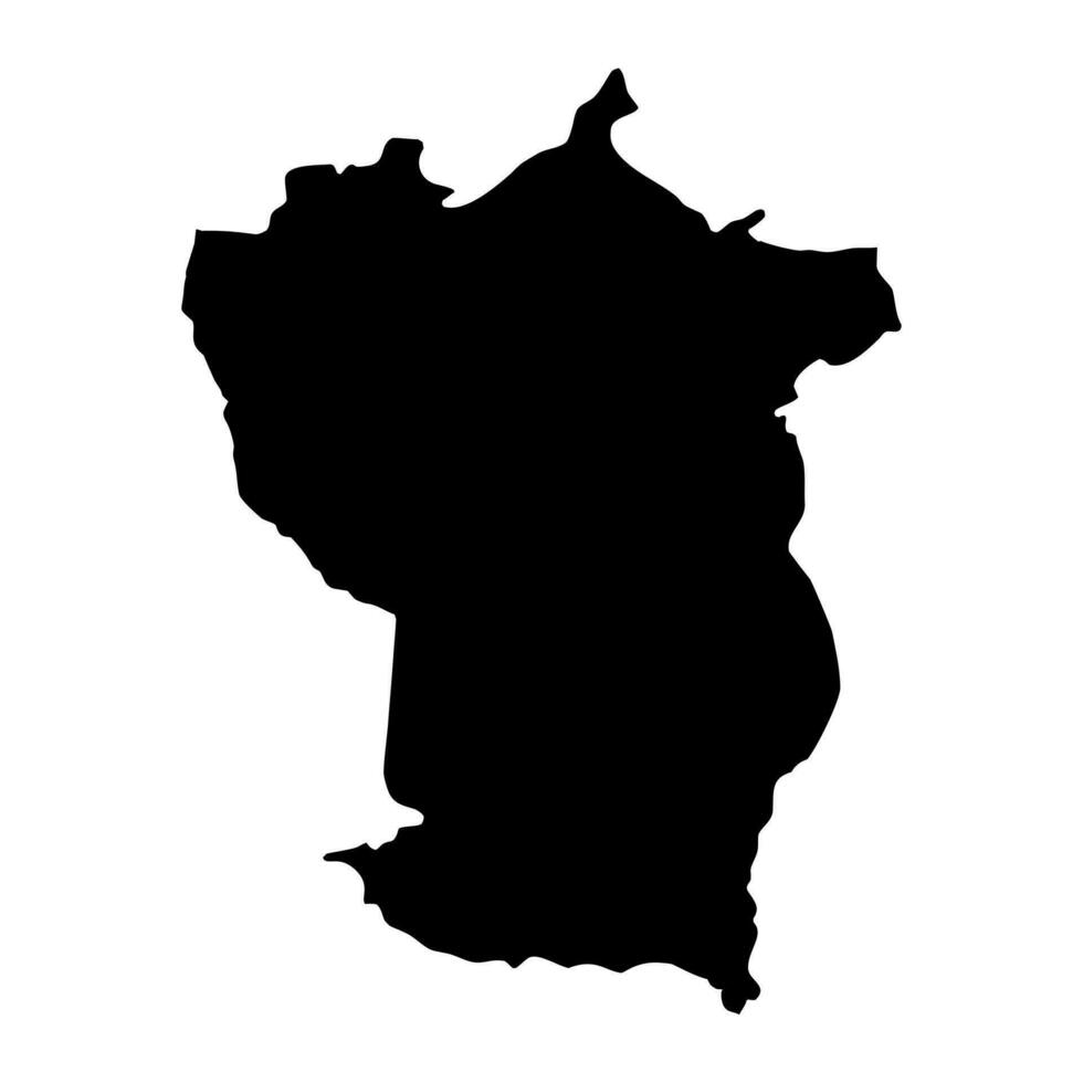 cojedes Estado mapa, administrativo divisão do Venezuela. vetor