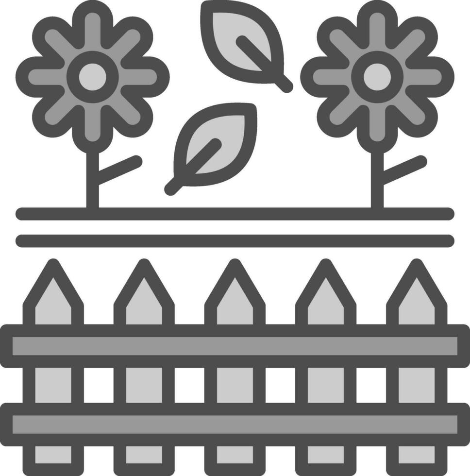 design de ícone de vetor de jardim