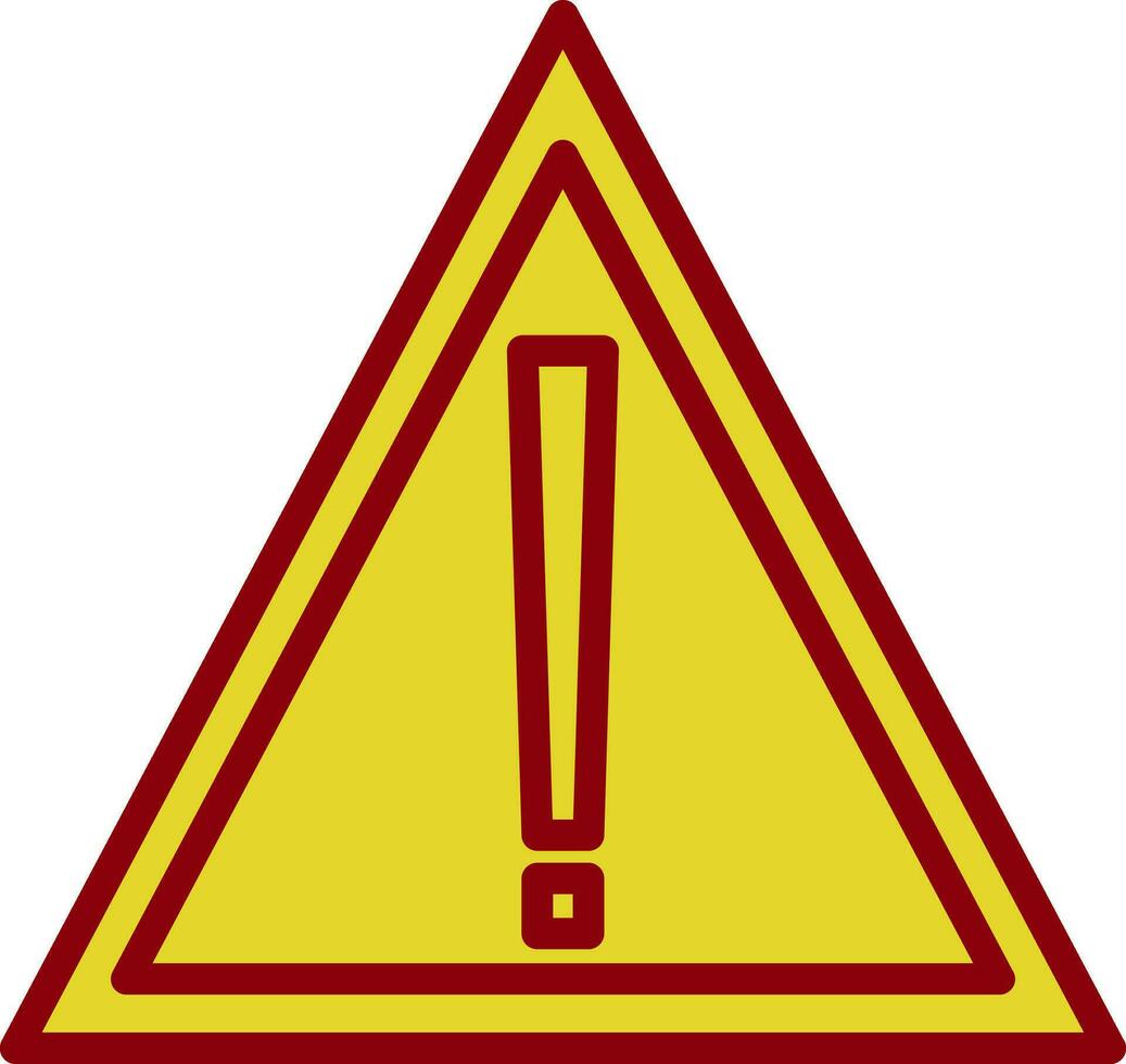 design de ícone de vetor de alerta