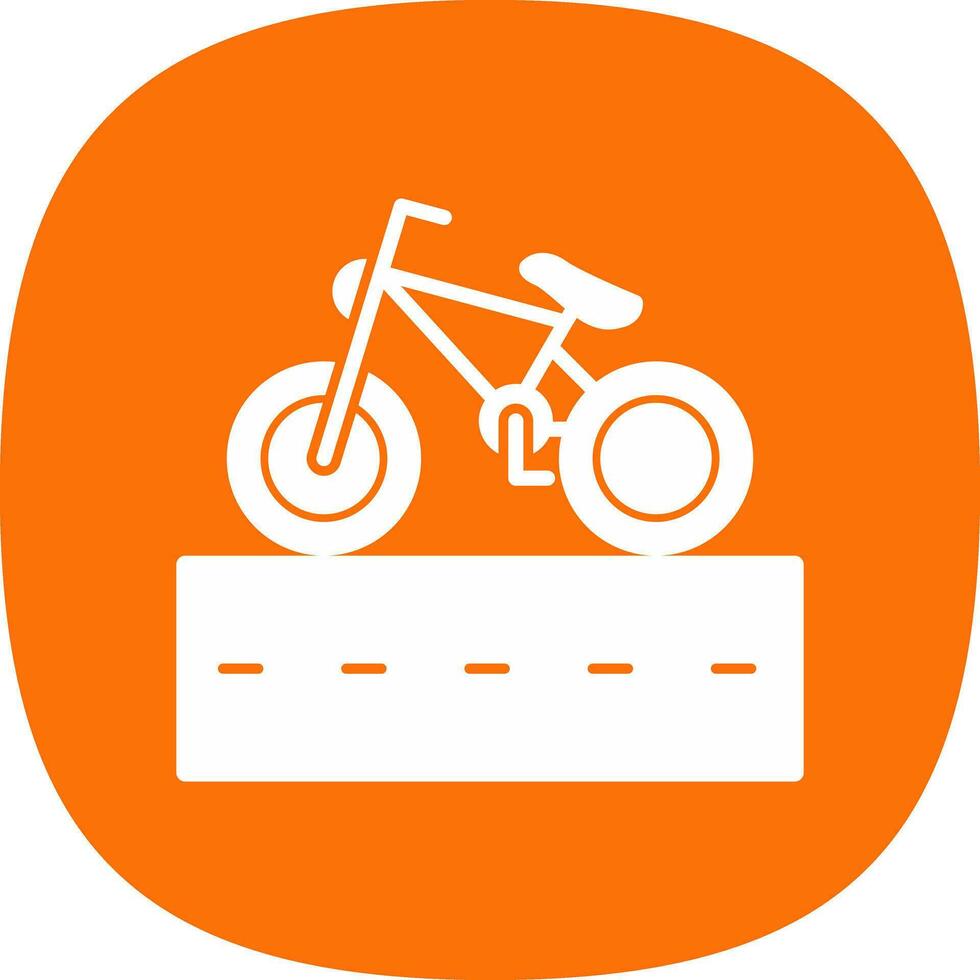 ciclo faixa vetor ícone Projeto