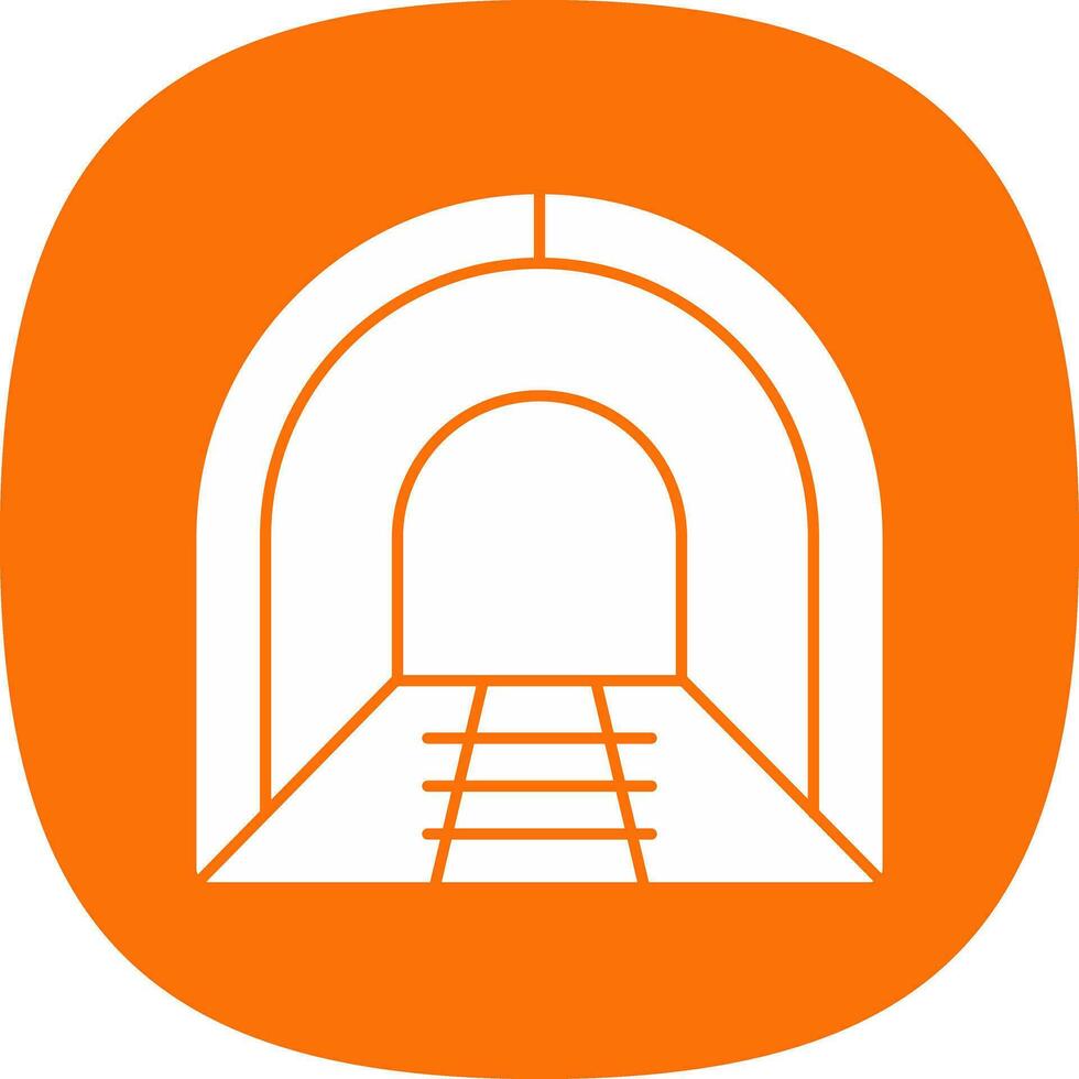 design de ícone de vetor de túnel