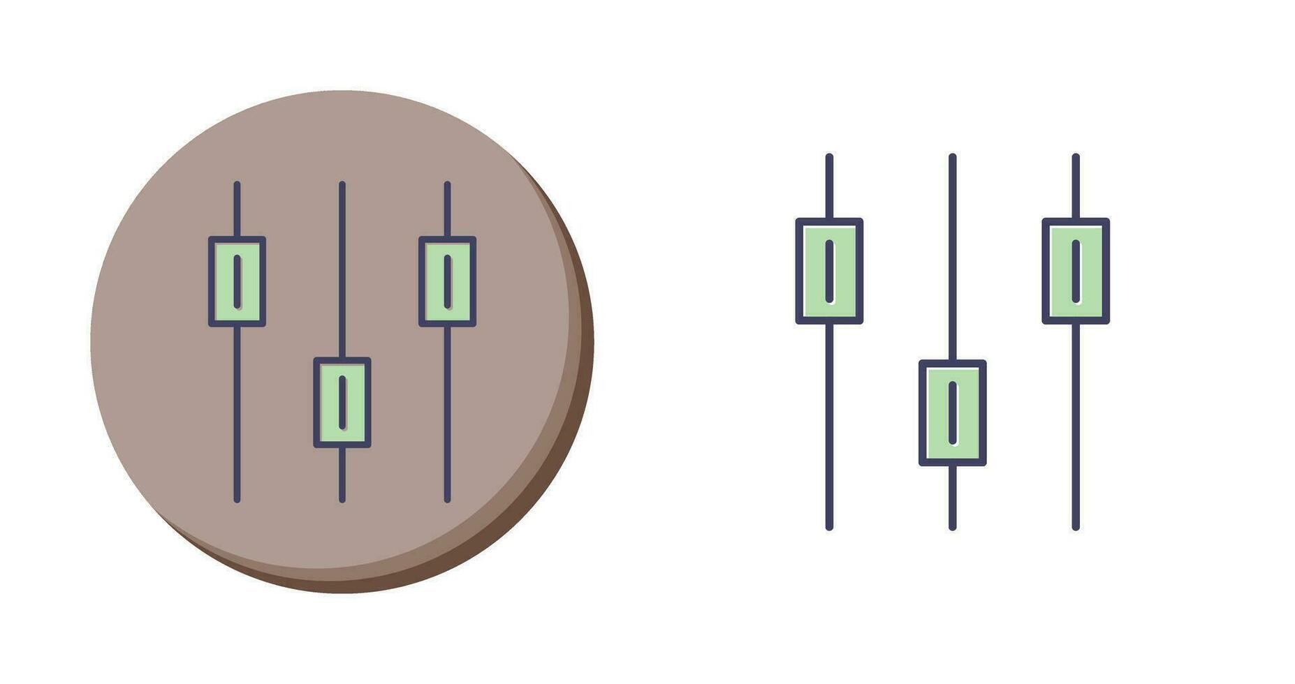 ícone de vetor de controle de volume