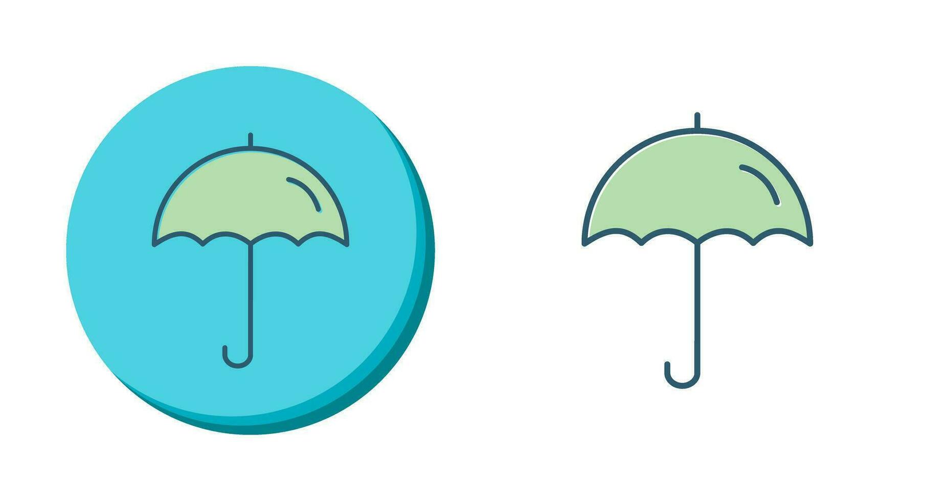 ícone de vetor de guarda-chuva