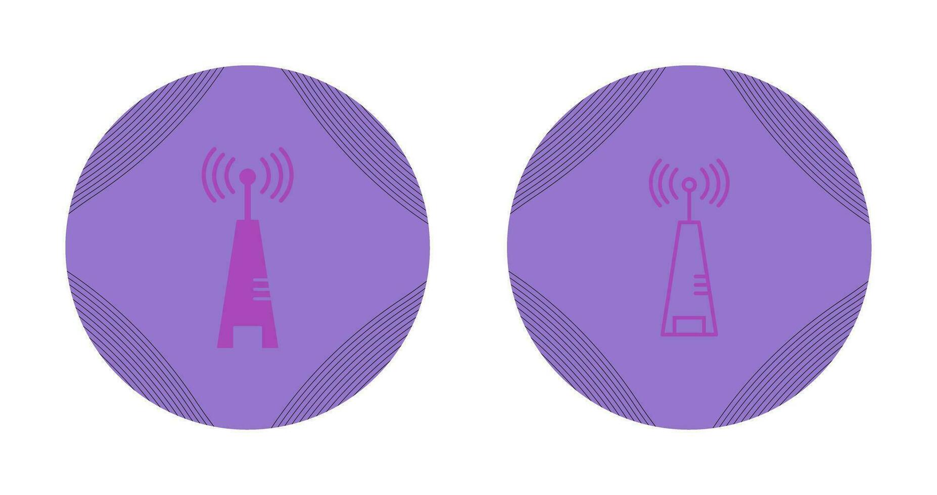 ícone de vetor de torre de sinais