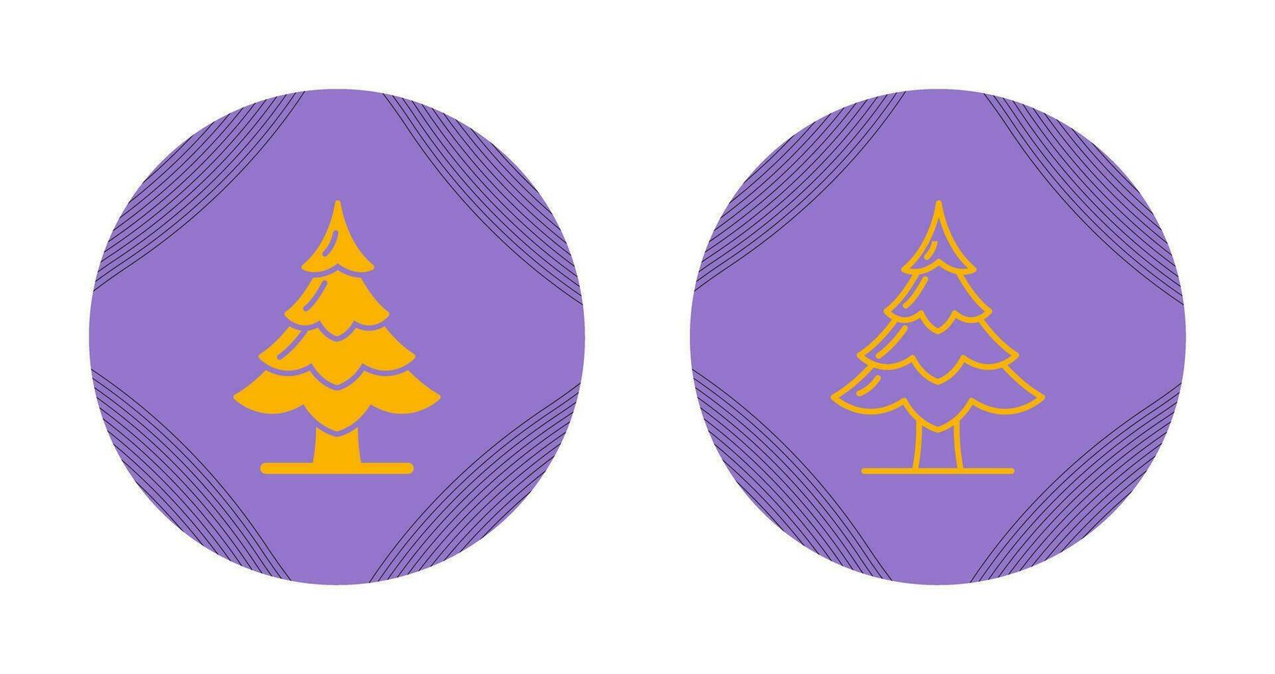 ícone de vetor de pinheiro