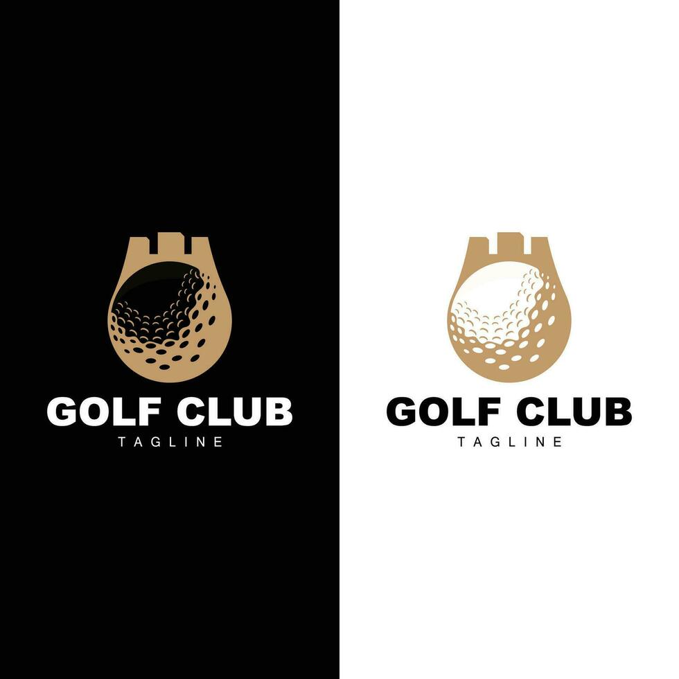 golfe equipe esporte logotipo Projeto torneio ilustração símbolo modelo vetor