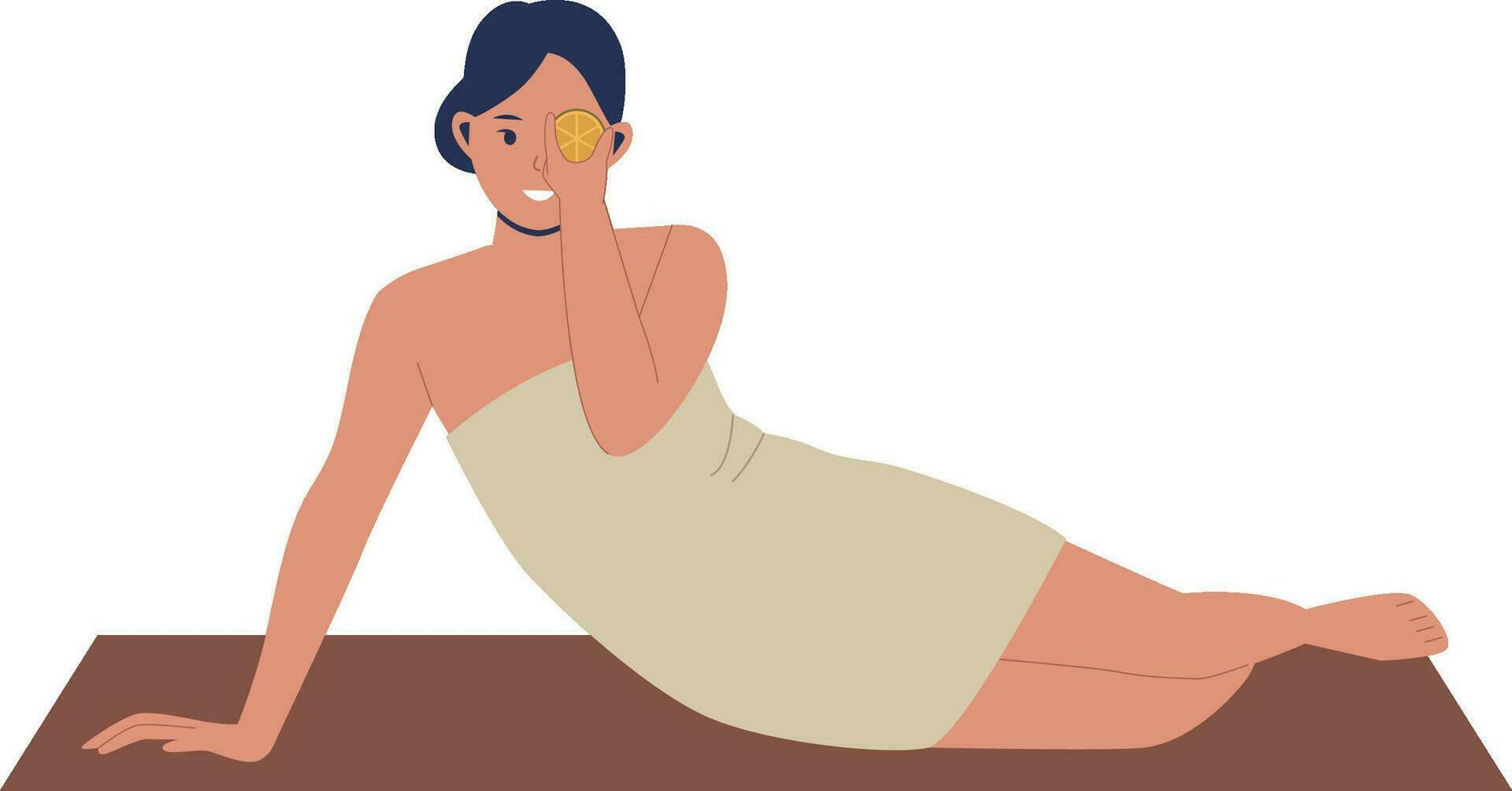 massagem e corpo spa ilustração conceito vetor