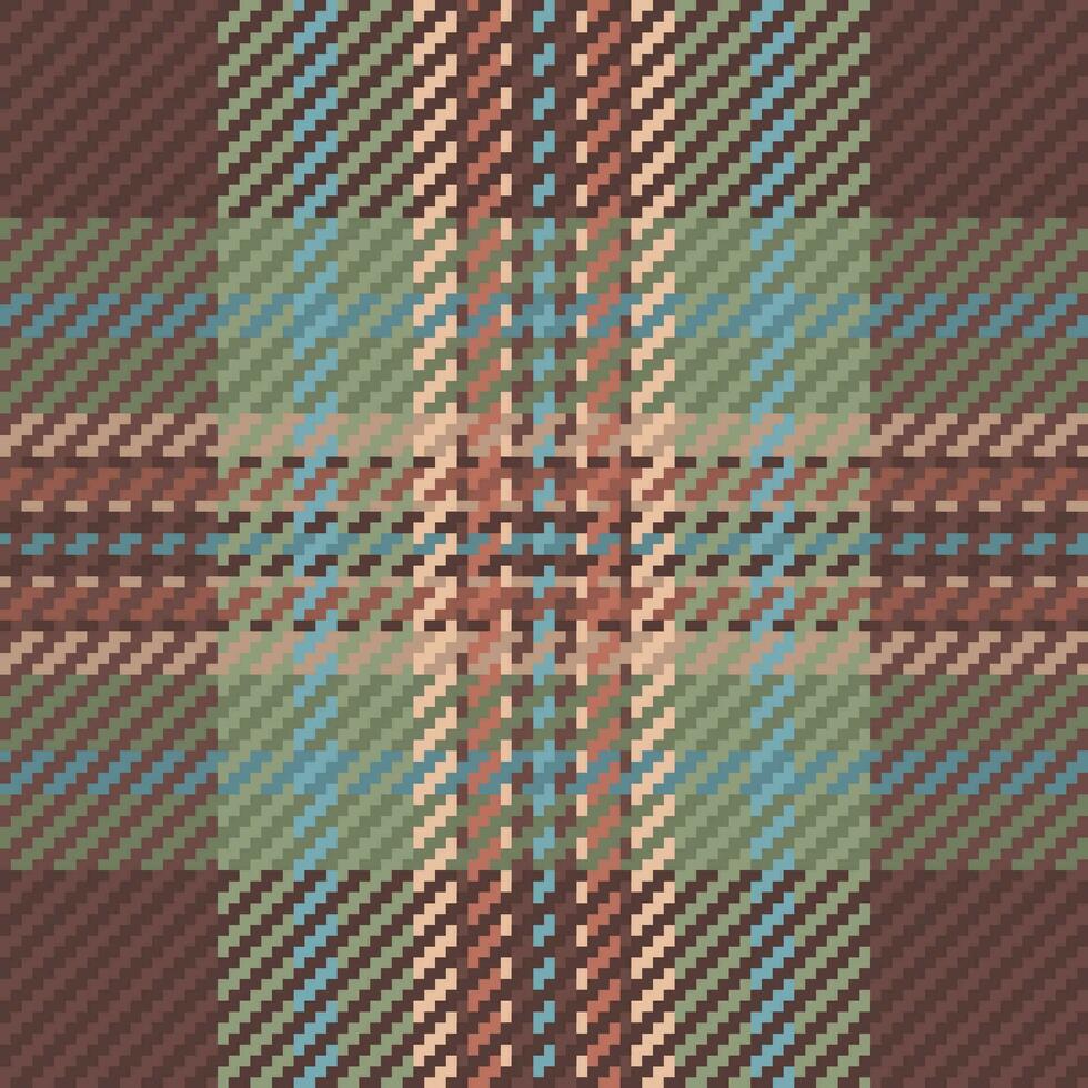 sem costura padrão de xadrez tartan escocês. fundo repetível com textura de tecido de seleção. impressão têxtil listrada de pano de fundo vetorial. vetor