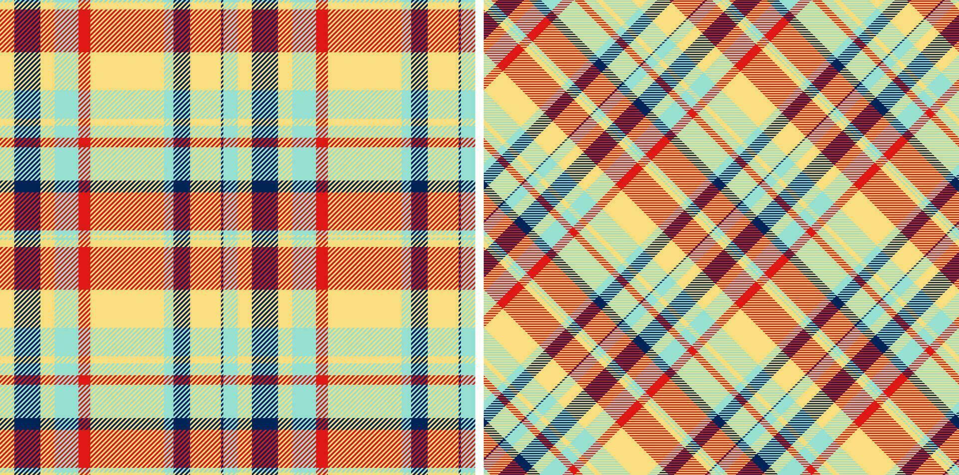 vetor tartan têxtil do padronizar tecido xadrez com uma textura fundo Verifica desatado.