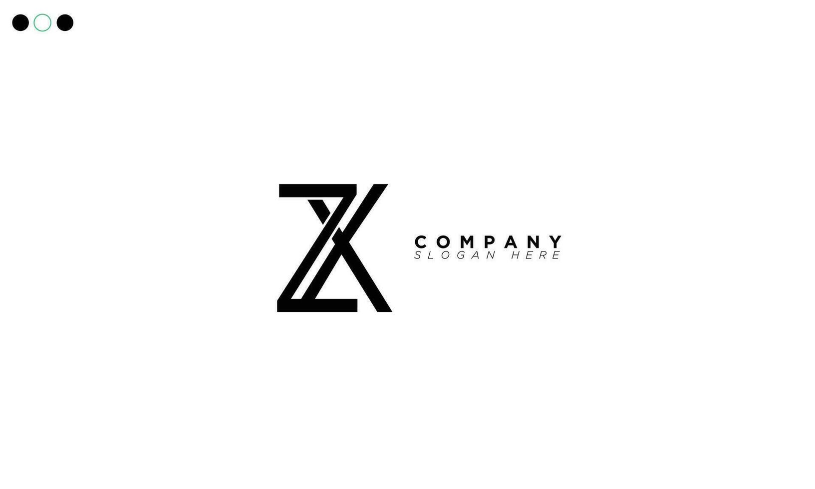 zx letras do alfabeto iniciais monograma logotipo xz, z e x vetor