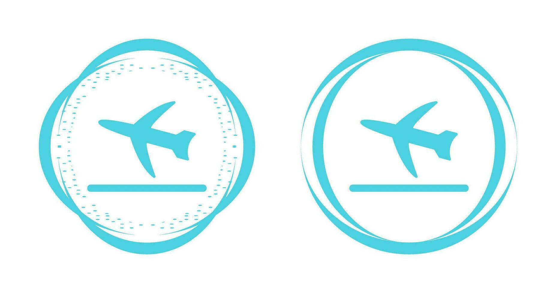ícone de vetor de decolagem de voo