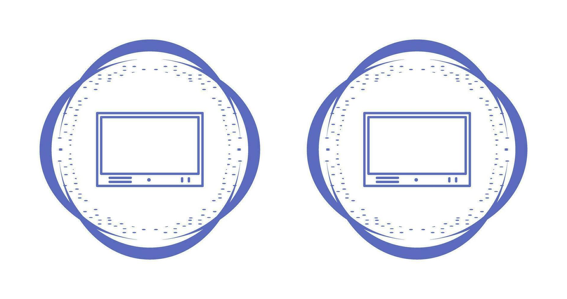 ícone de vetor de aparelho de televisão