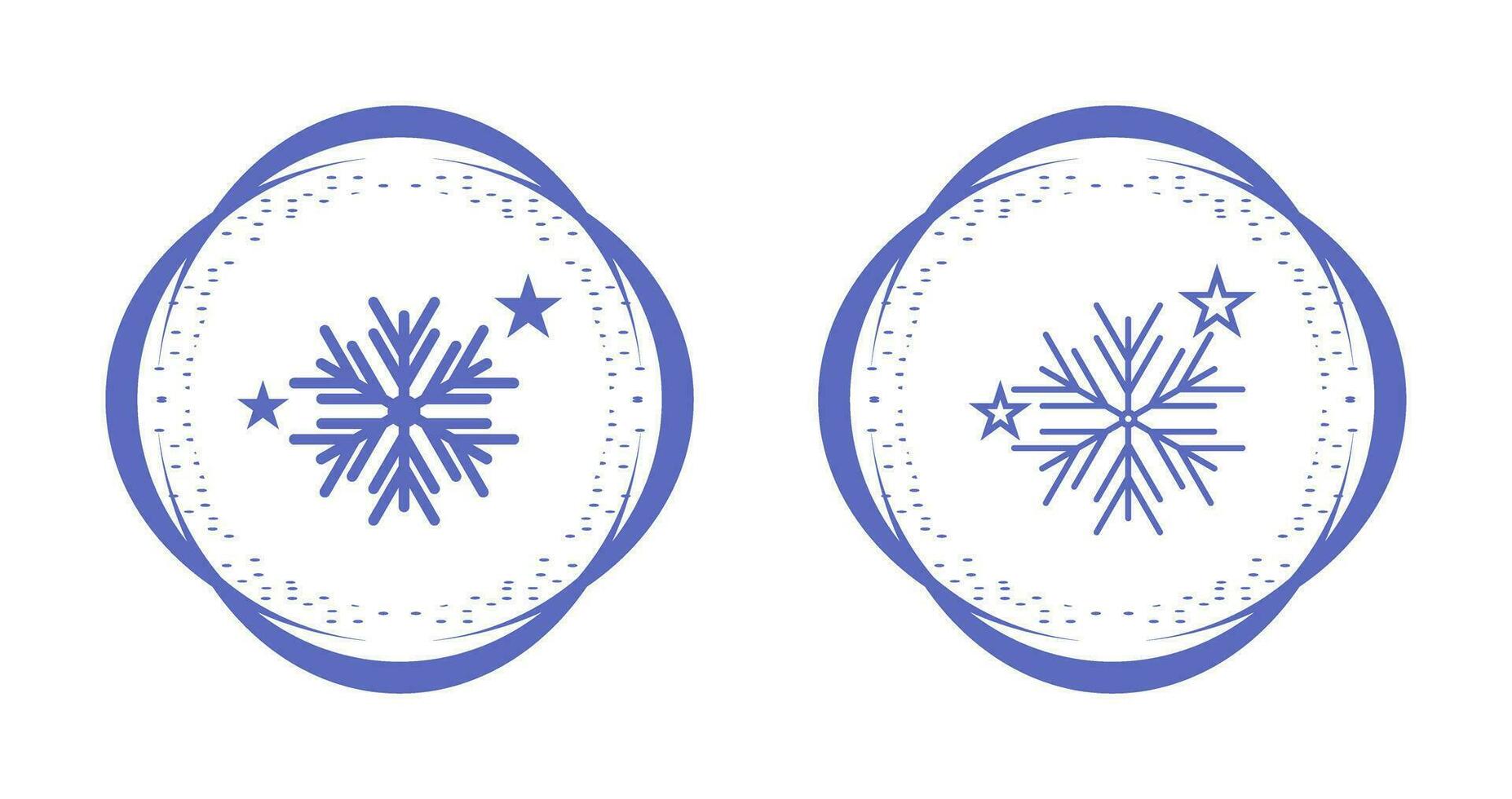 ícone de vetor de flocos de neve